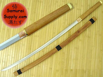 KE2020 - Rittersteel Carbon Steel Shirasaya Sword