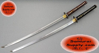 MA002B - Masahiro Tiger Katana Sword - Black