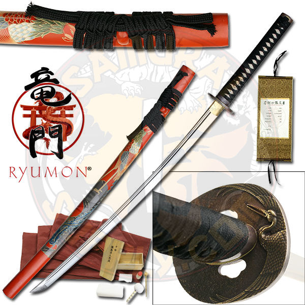 RY3201 - Ryumon Phoenix Katana Sword