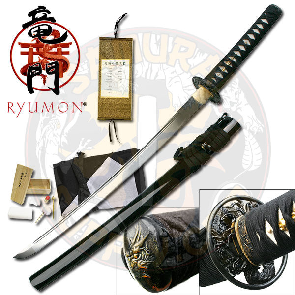 RY-3050M - Ryumon 1095 High Carbon Wakizashi